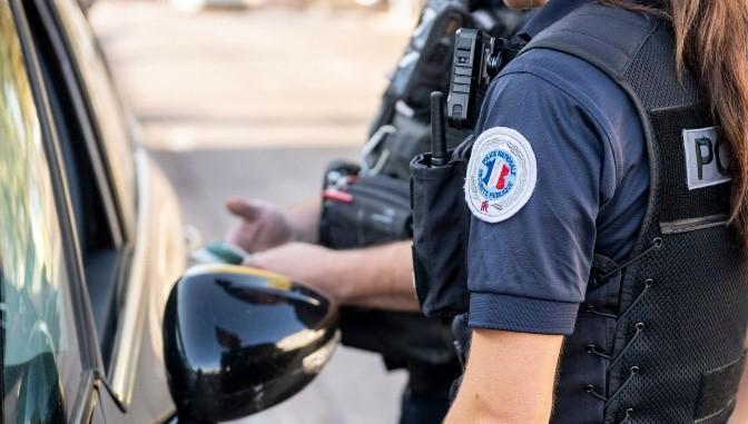 Contrôle de police. © Maxppp