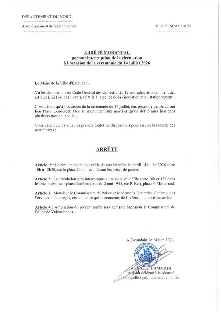 14 Juillet 2026
